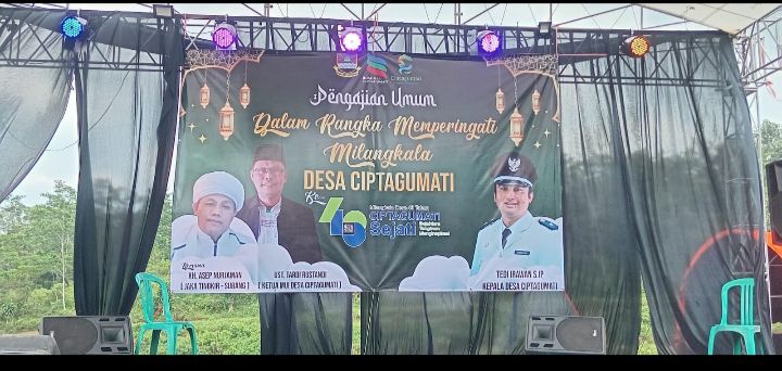 "Dengan semangat milangkala ke -43,kita wujudkan desa ciptagumati yang Religius, Sejahtera dan menginspirasi, 17615333585611849681897197310845.jpg