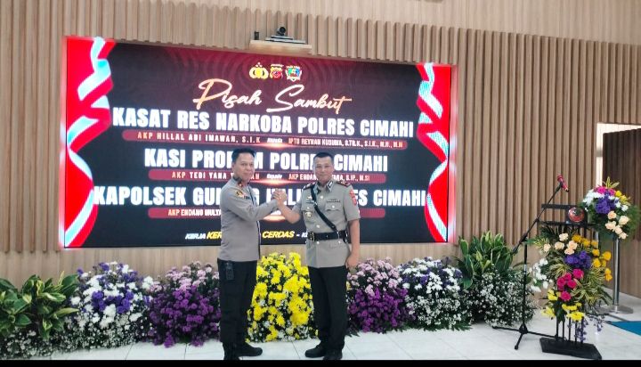 POLRES Cimahi Gelar Pelantikan Sumpah Jabatan dan Pisah Sambut Pejabat Utama Serta Kapolsek Gunung Halu 17676778643343778902957098924091.jpg
